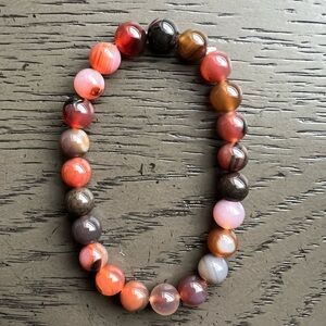 Agate bracelet 7mm
